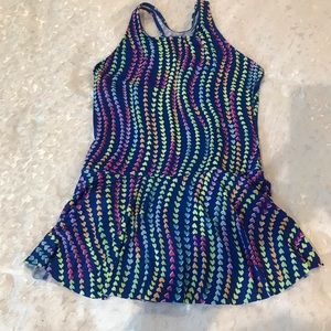 Lands end one piece bathing suit NWOT